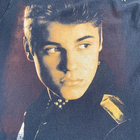 Justin Bieber Believe tour 20012/2013 rap T-shirt Size S - Picture 2 of 6